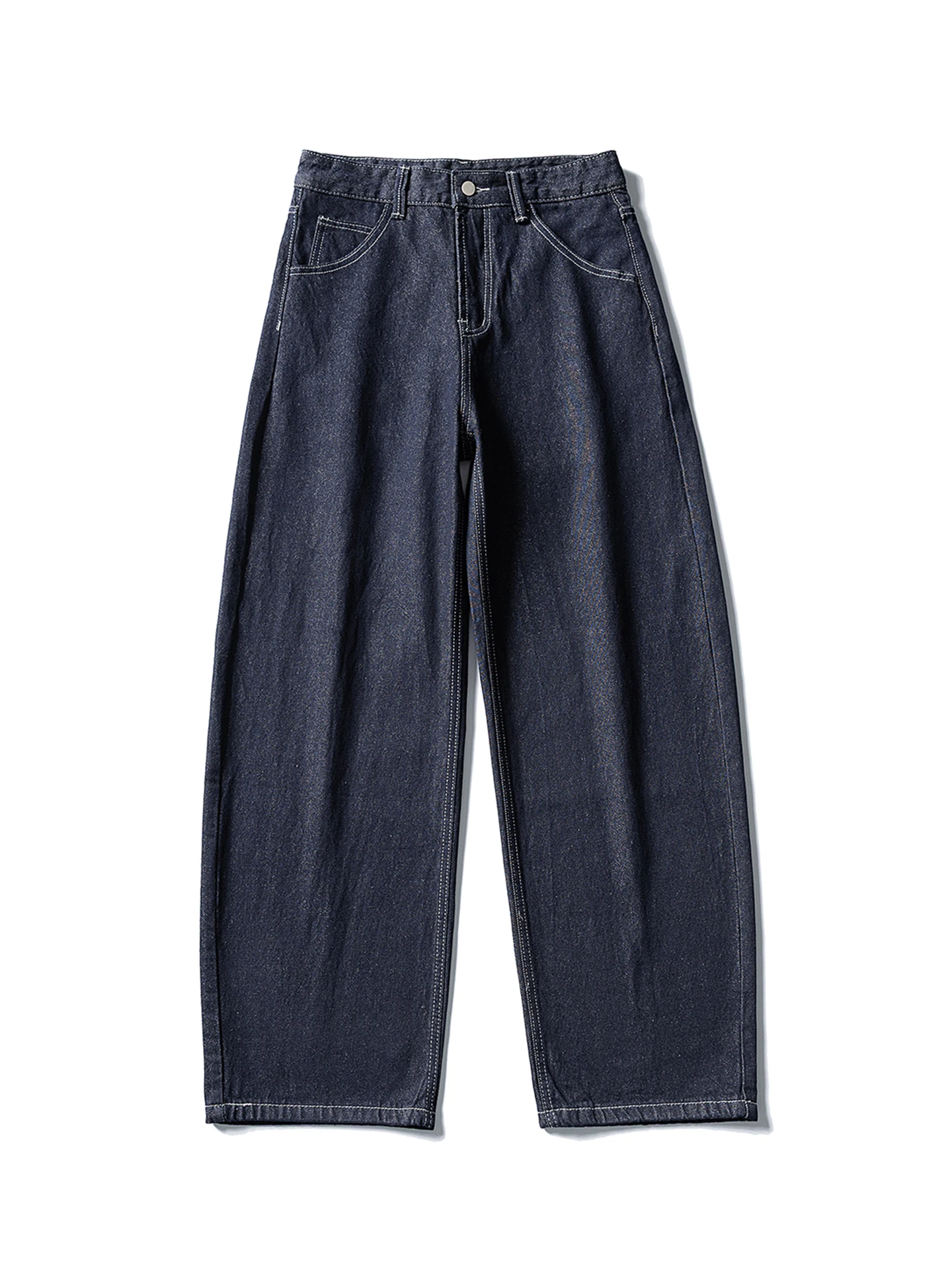 

Мужские джинсы Retro Waed Original Denim с широкими штанинами, свободного кроя, весенние, повседневные брюки CleanFit, молодежные, из смесового хлопка Vitali Sle