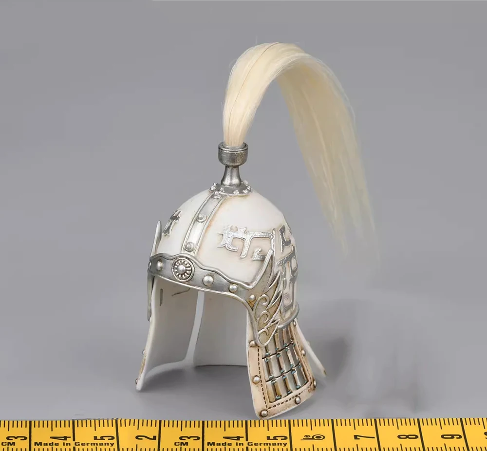 خوذة من مادة آسيا العتيقة لمكونات المشهد بنفسك ، نسخة بيضاء ، أنثى ، هوا مالان ، تبليغ ، مكون 12 في المشهد ، من كلوريد البولي فينيل ، #4