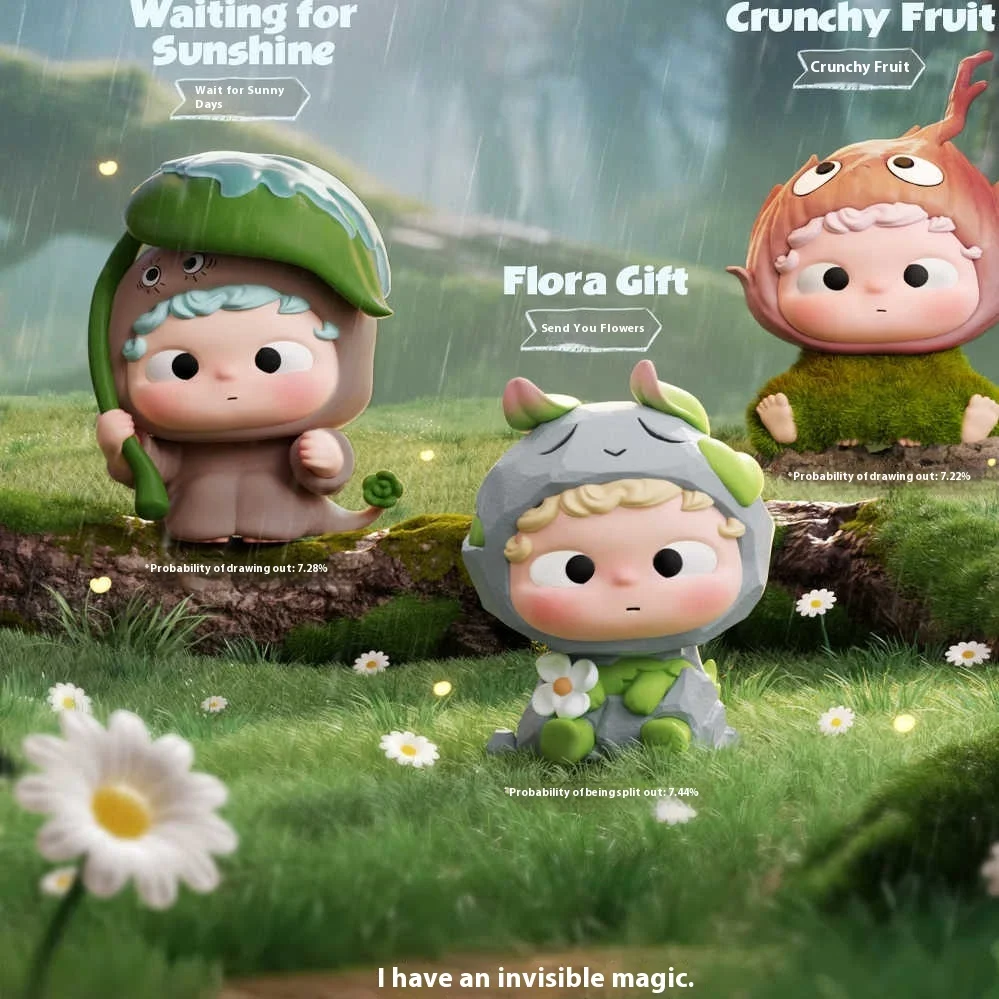 Ozai De Hooded Adventures Series Blind Box Mooie Mini Beeldje Decoratie Model Speelgoed Ozai Anime Figuur Verrassingsdoos Kindergeschenken