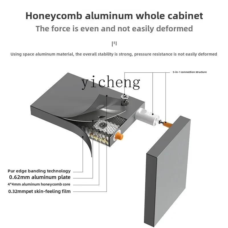 y4-honeycomb space aluminum balcony drum washing machine integrated cabinet significant other combination ceramic laundry table