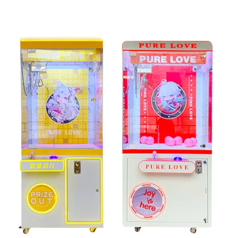 Coin-operated  Claw Machine Panda  Doll Machine  with Bill Acceptor  Arcade Commercial Claw Machine