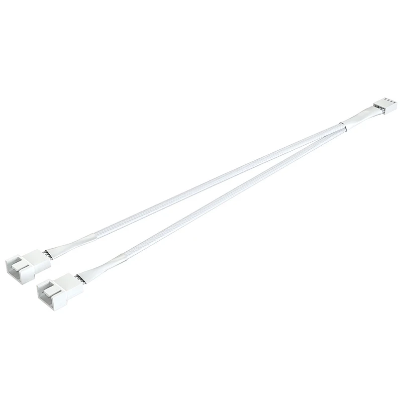 TEUCER 4Pin PWM Lüfteradapterkabel 1 bis 1/2/3/4 Computer CPU Kühler Lüfter Splitter PC Chassis Lüfter Verlängerung Stromkabel