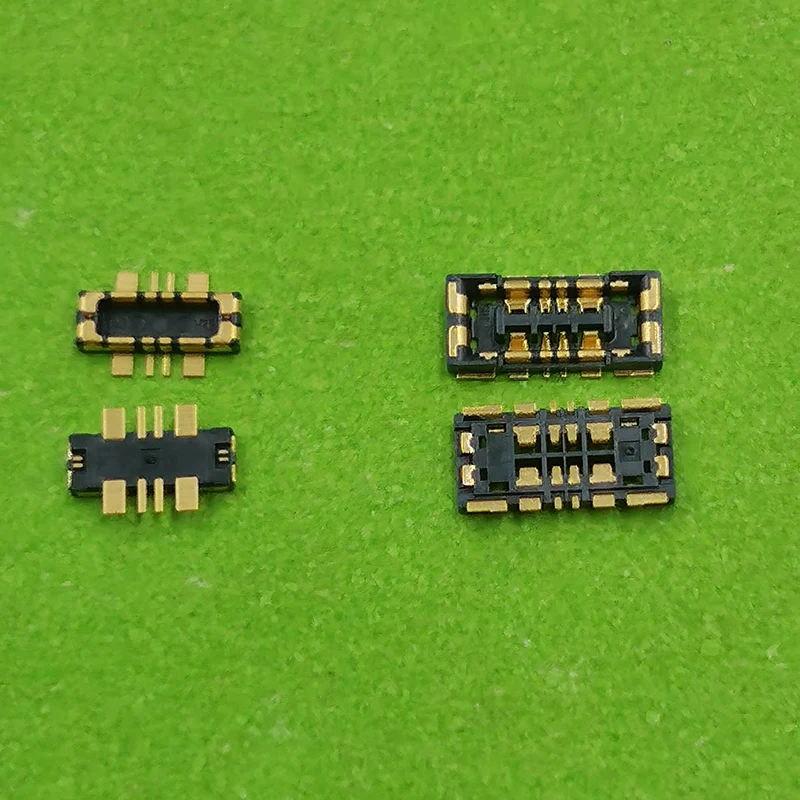 5PCS Inner Battery FPC Connector On Motherboard For HuaWei Y7 Prime 7A 7S Play 7 Y6 2017 P Smart+ 2019 Clip Contact On Flex