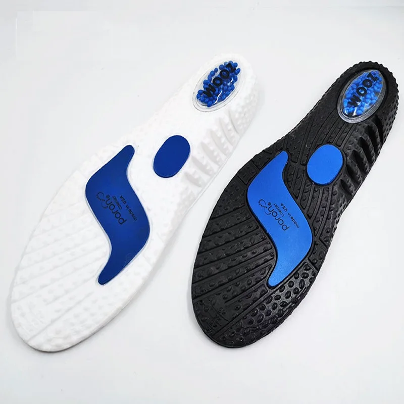 

Man Women Shock-Absorbing Sport Insoles Sweat-absorbing Breathable Cushion Running Pad For Feet Support Insert Feet Care Insoles