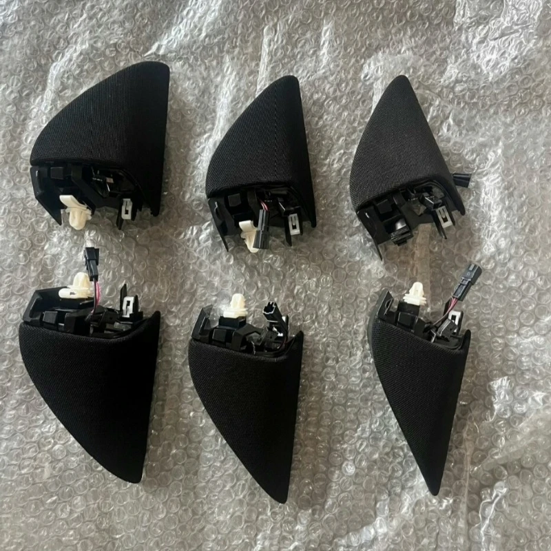 

2025 for Tesla Model Y Juniper tweeter cover assembly A-pillar speaker cover Triangle cover, rearview mirror speaker assembly