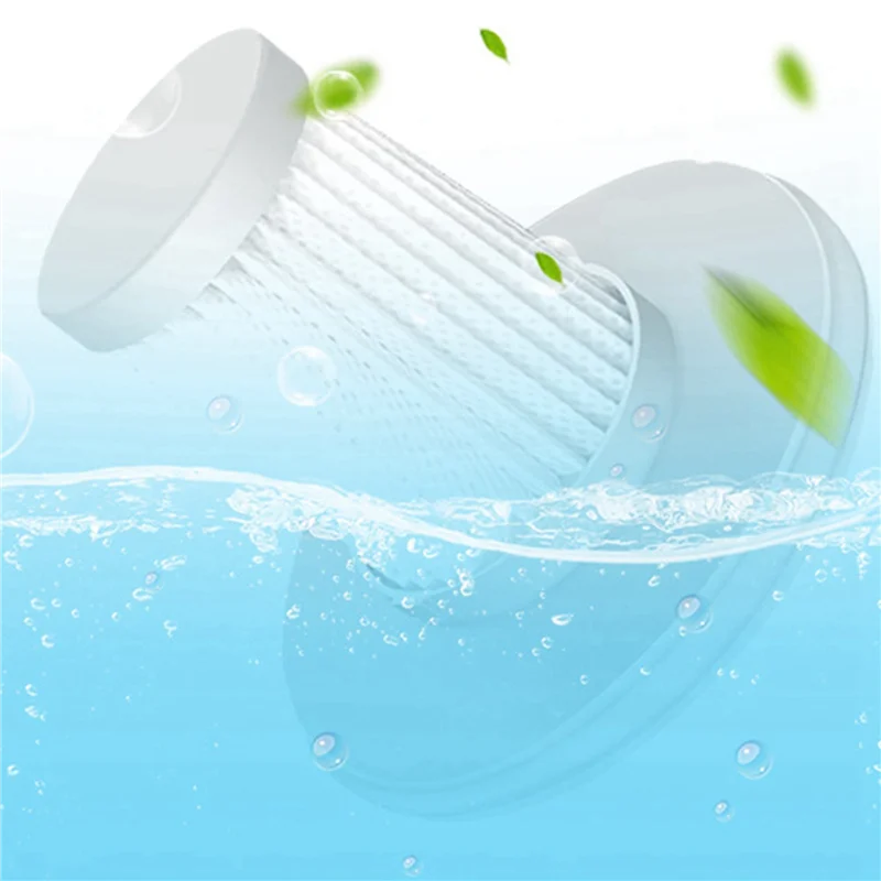 AB43-2Pcs فلتر HEPA استبدال قطع الغيار اكسسوارات ل Xiaomi Mijia العث إزالة مكنسة كهربائية MJCMY01DY