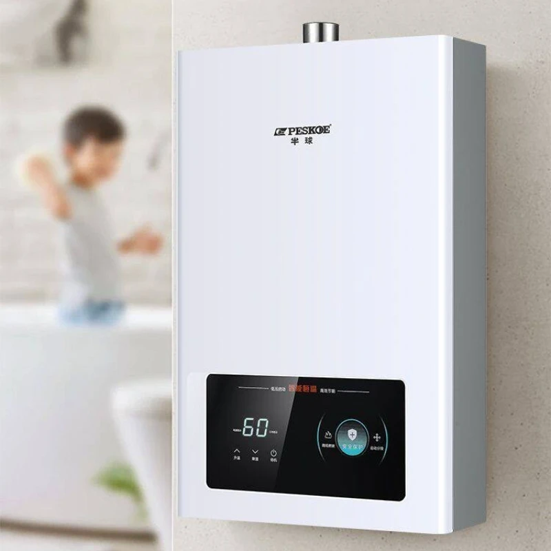 

Бытовой водонагреватель с принудительной вытяжкой, сбалансированная конструкция, постоянная температура, мгновенный нагрев воды для ванной комнаты