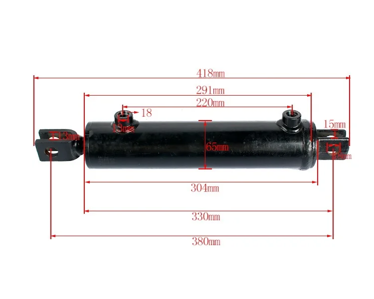 Forklift Parts 75250-36370-71 Hydraulic Side Shift Cylinder for 7FD35-A50