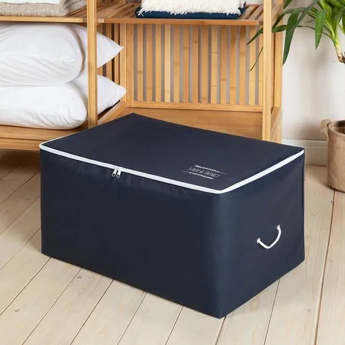 Ocean Home Stuff & Things Navy Blue 64x41x35 cm Big size Storage Bag