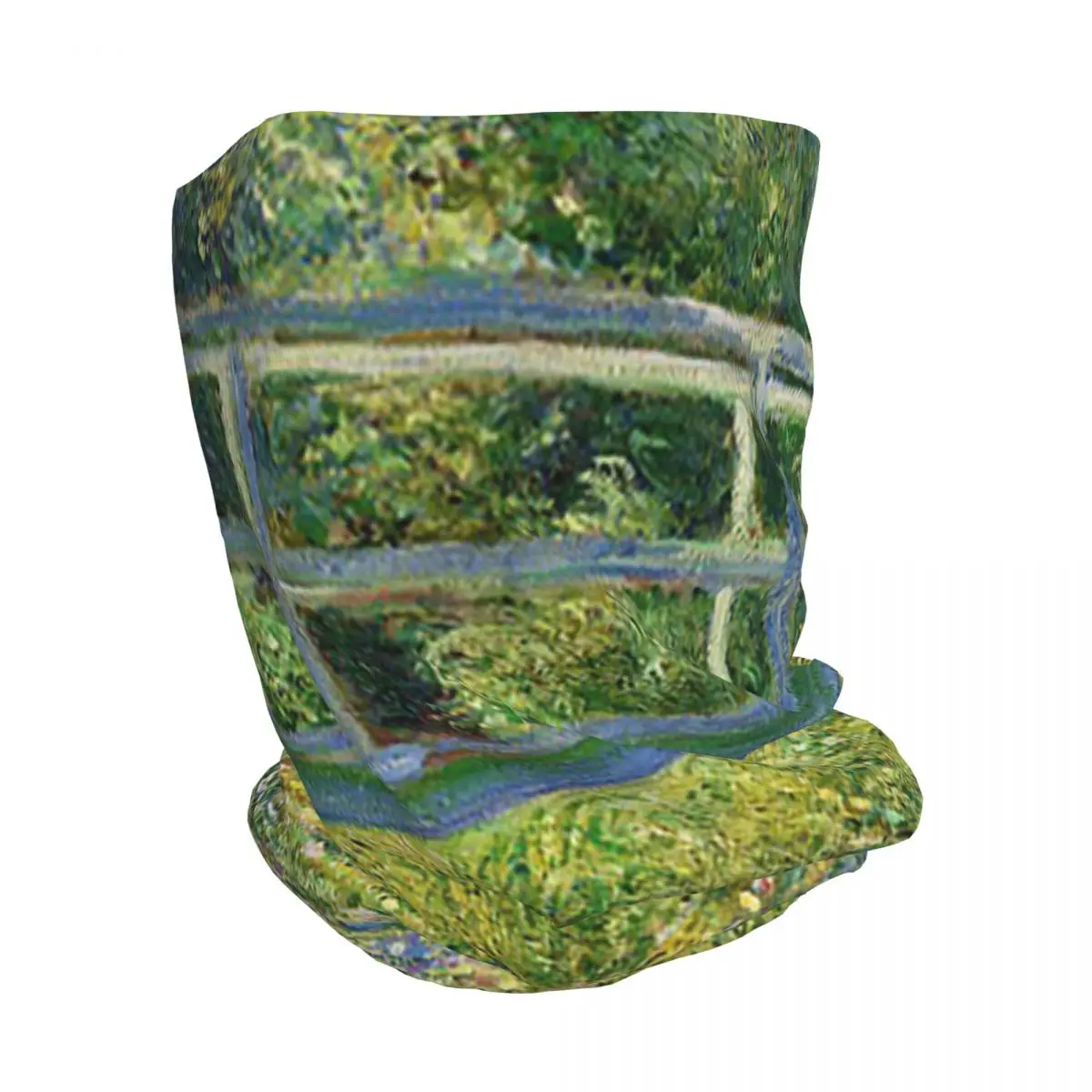 Claude Monet - Water-Lily Pond Bandana Neck Gaiter Magic Scarf Multi-use Face Mask Beanies Hat for Men Women Adult Winter