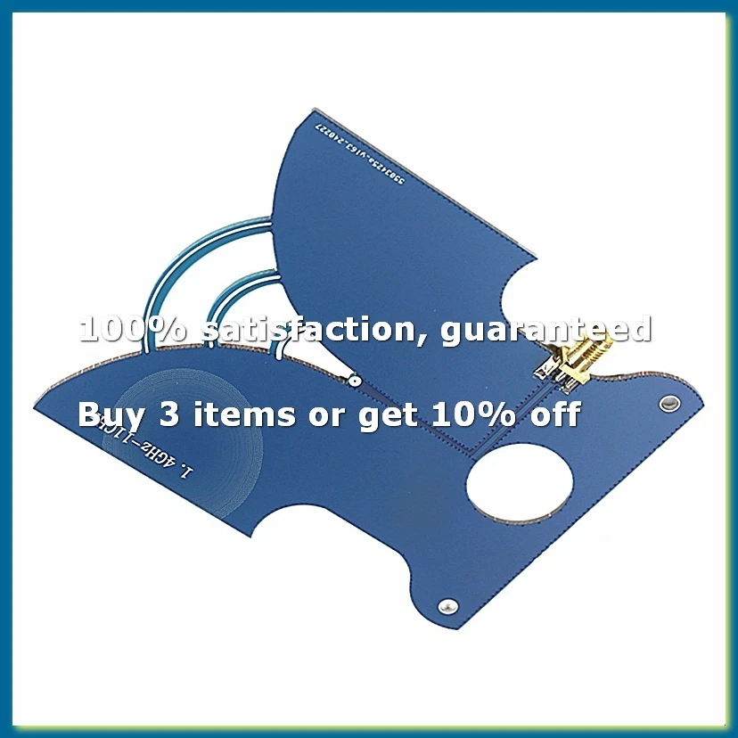 UWB Antenna 1400MHz-11GHz Ultra Wideband Antenna High Gain Image Transmission Positioning TEM SMA Female-DTB3