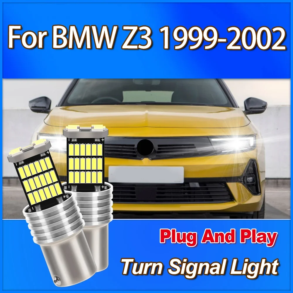 

1157 BAY15D P21/5W Super Bright Turn Signal Light 12V Plug And Play 6W Canbus No Error 3400LM For BMW Z3 1999 2000 2001 2002