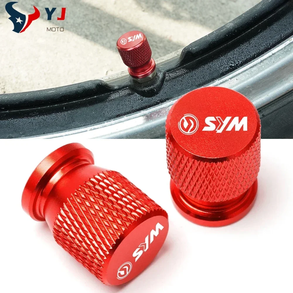 Scooter Tire Valve Cap Cover For SYM Z1 Husky ADV FNX CRUiSYM JOYMAX Z F 125/150/250/300 MAXSYM 400i 600i TL500 Joyride 200 DRG