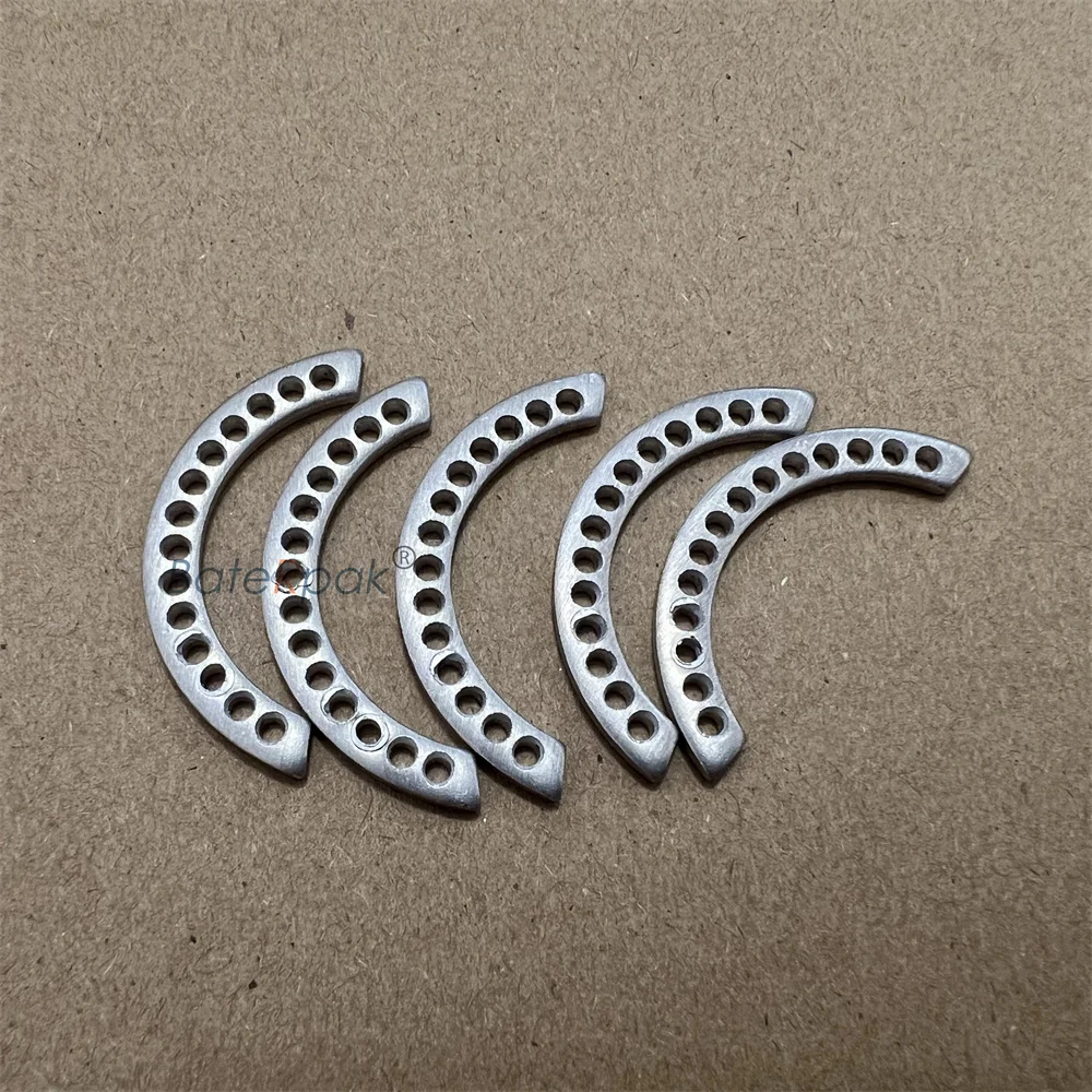 Imagem -03 - Baterpak Círculo de Metal para Máquina de Codificação Metade Anel de Metal Letter Carriage Stoper Personagem Fix Peça de Reposição Dk1000 Dk1100