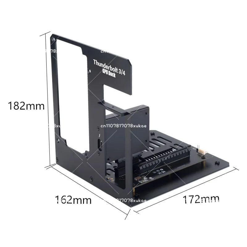 Thunderbolt 3 /4 EGPU Dock Thunderbolt 3/4 Docking Station, Widely Compatible with A Variety of Graphics Cards