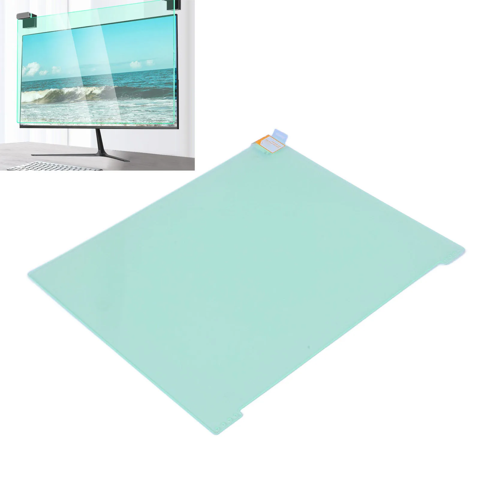 

Защитная пленка для экрана с защитой от синего света, уход за глазами, подвесной тип, высокая прозрачность, предотвращает усталость для 17-дюймового компьютера с дисплеем