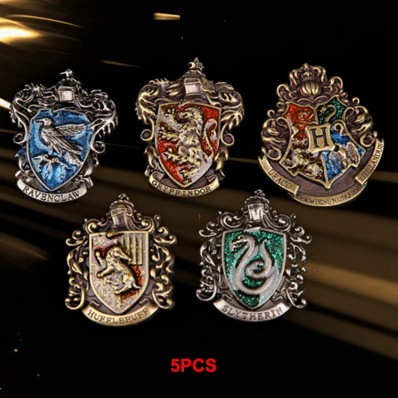 European and American Magic School Badges, Lapels, Pins, Chest Badges, Hats, Scarves, Clothing Accessories, Wholesale