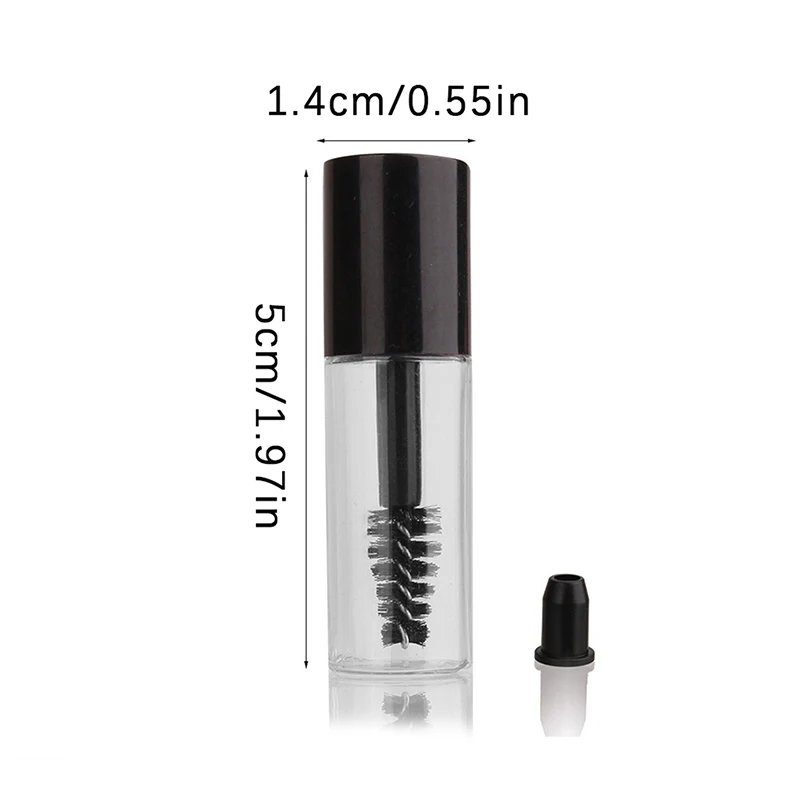 5 stks Lege Mascara Flessen Met Wand Hervulbare Lege Mascara Buis DIY Wand Wimper Crème Container Vloeibare Fles