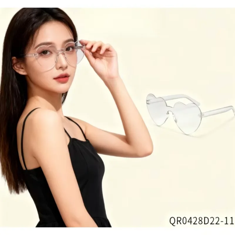 

PESENAR «Солнцезащитные очки в форме прозрачного сердца ко Дню святого Валентина: шикарные и романтические для милого V-дневного образа».