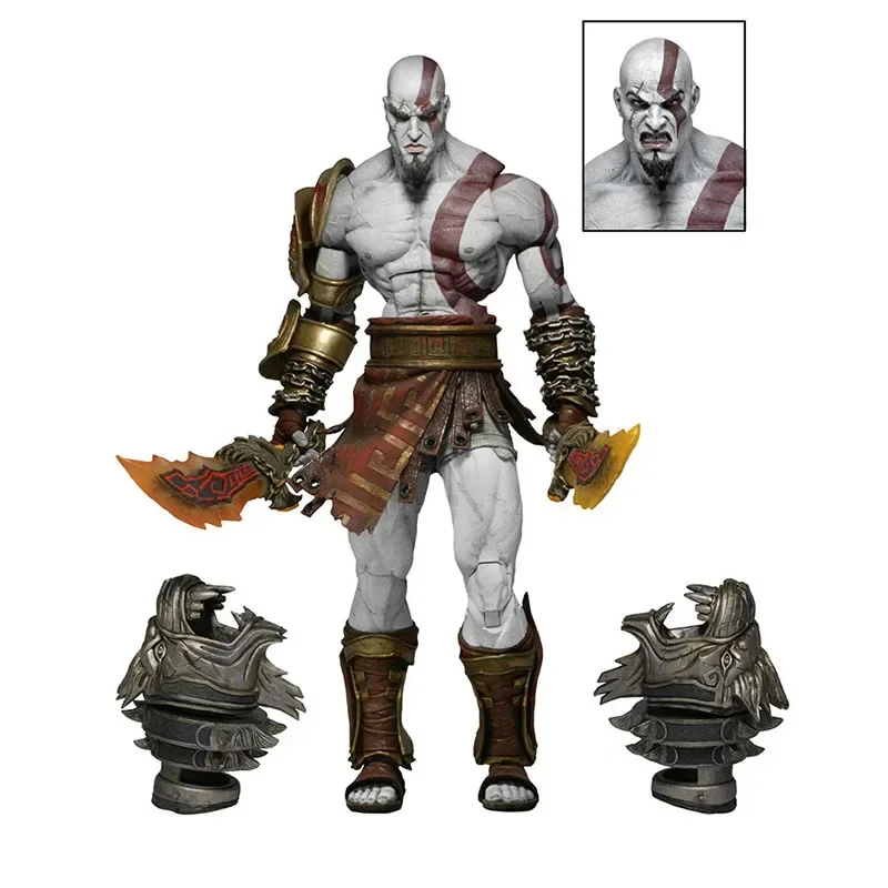 NECA God of War Ultimate Kratos Action Figure Vinyl Figurine Doll Collection Game Model Toy