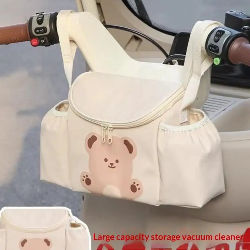Kinderwagen-Hängetasche für Babyflaschen, Kinderwagen-Handgriff-Hängetasche für Getränkehalter, Elektrofahrrad-Kopftasche – Detail 1