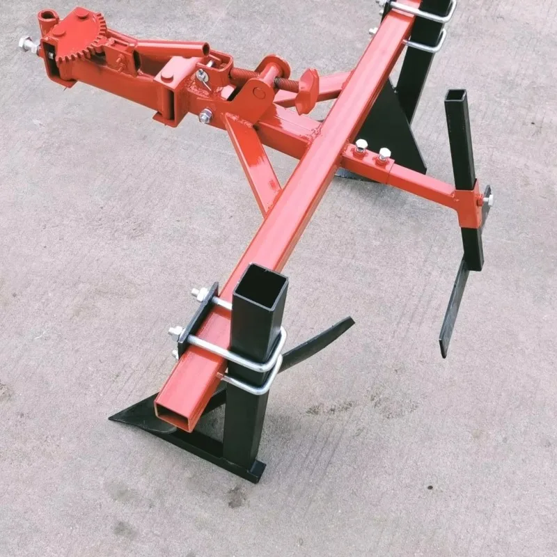 Walking Tractor Matching Ridger Adjustable Width Depth One-time Ridge Forming Heavy Duty Farm Ridging Cultivation Implement