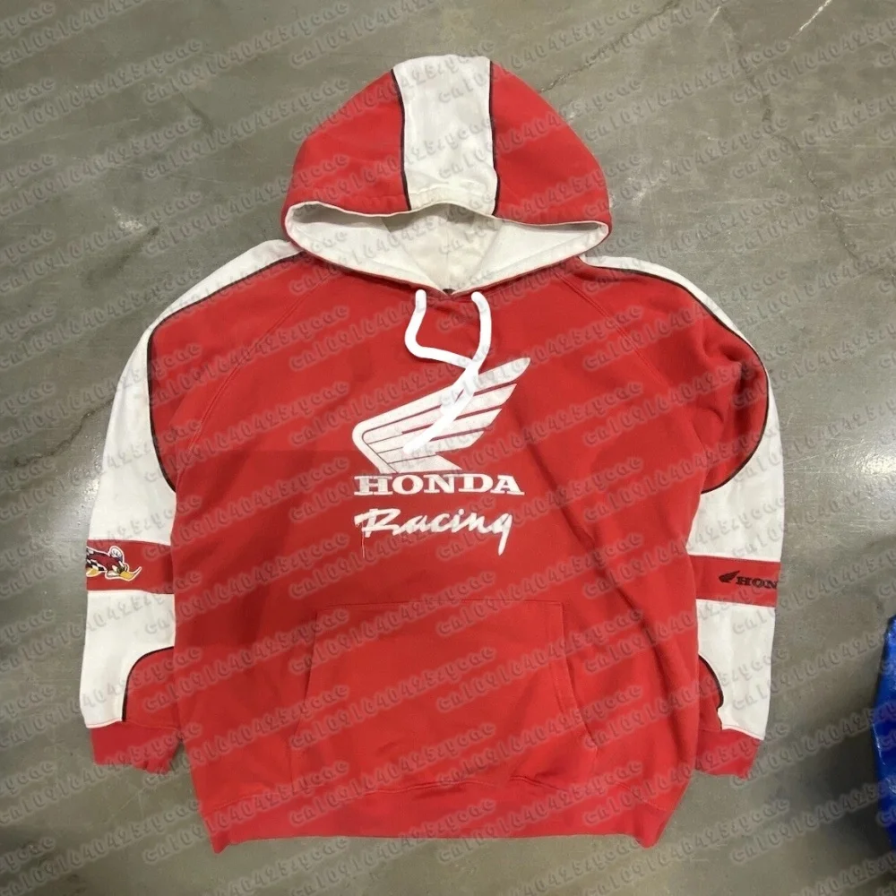

Honda Autumn Team 2025: горячая распродажа, толстовка с капюшоном на выбор, флисовая мотоциклетная толстовка с принтом, мужская и женская осенняя модная одежда, топ