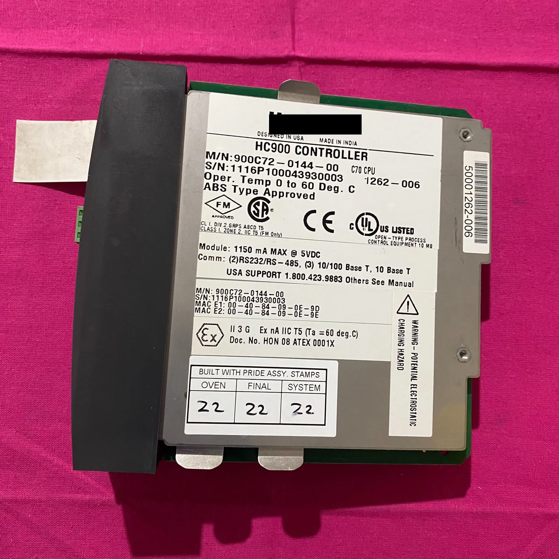 Módulo de potência 900C72-0144-00 com garantia