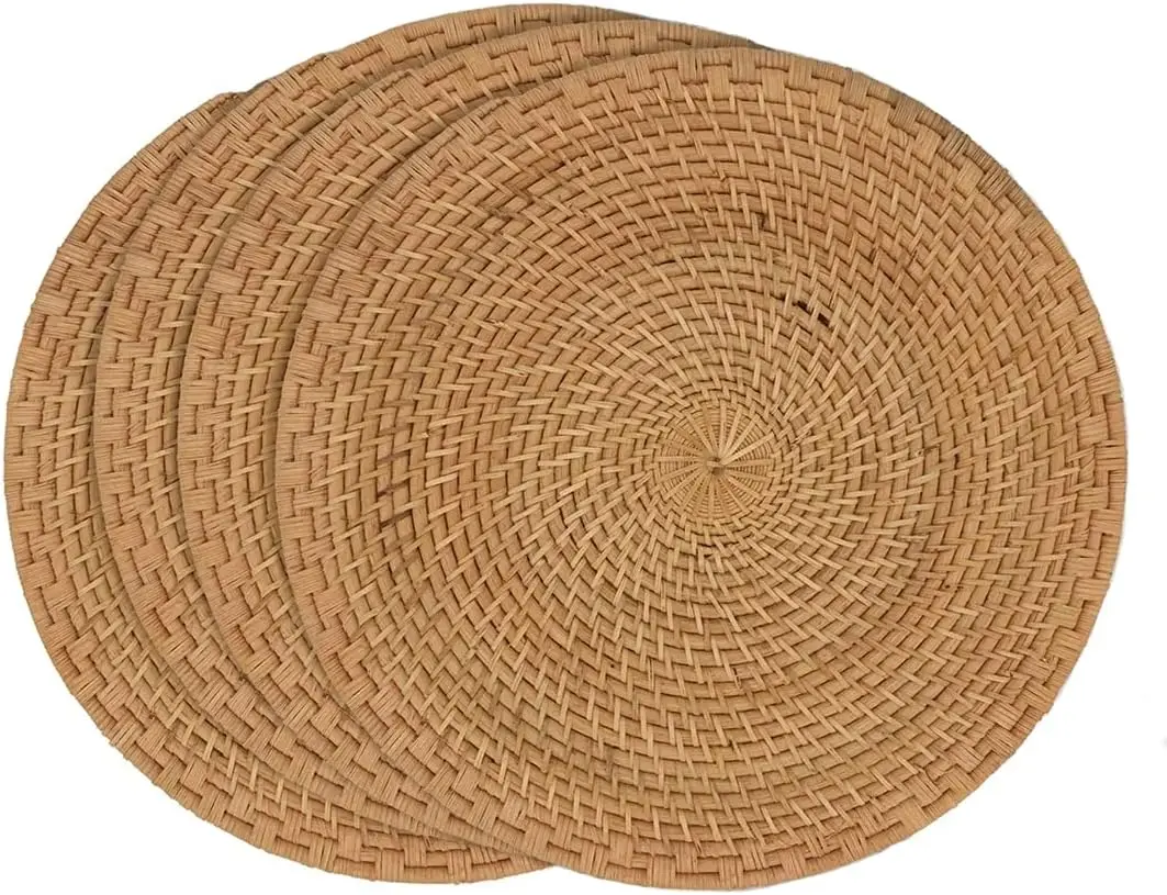 Styles Hand-Woven Rattan Placemats 15