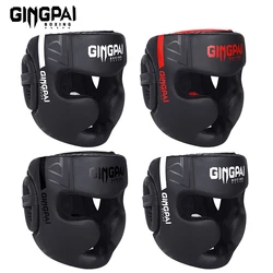 Kask bokserski Karate Muay Thai Guantes De Boxeo Free Fight Nakrycie głowy MMA Head Guard Sanda Training Sprzęt dla dorosłych i dzieci