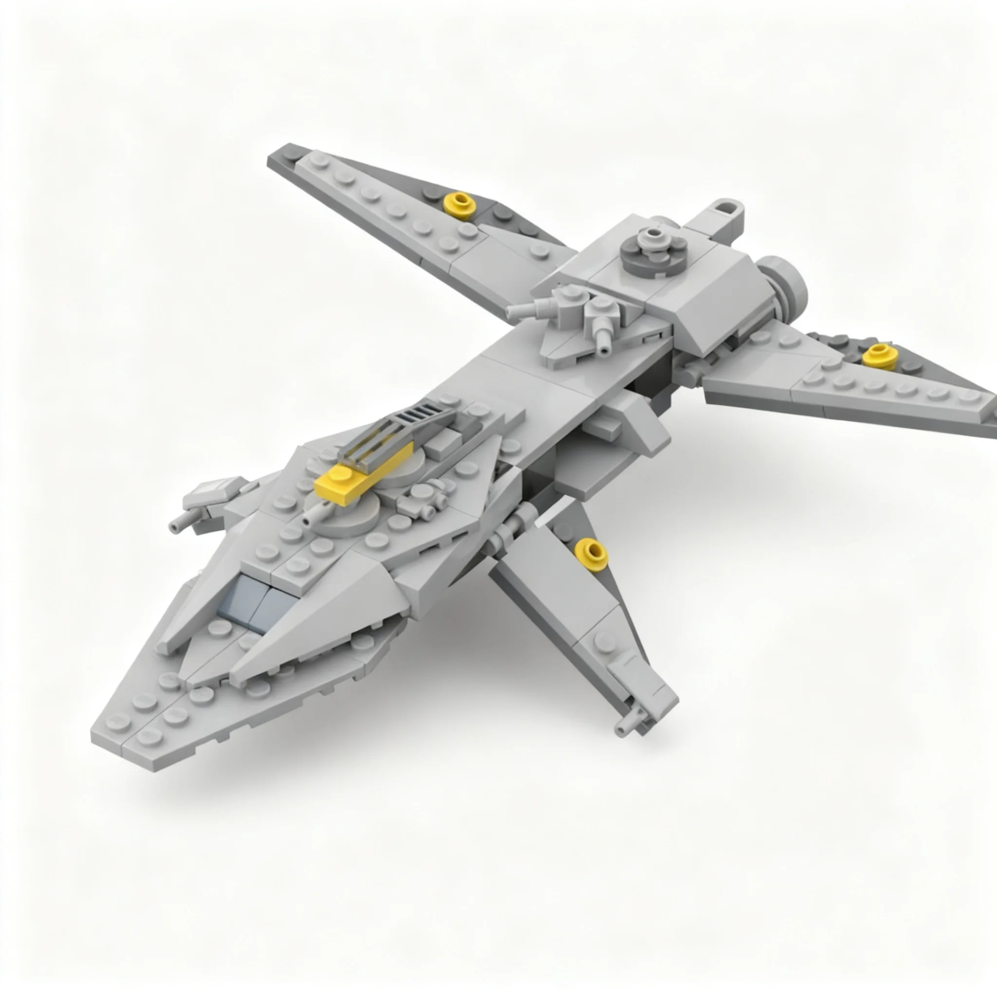 Art Craft Ideas For Christmas - 233pcs MOC Sentinel Hawk Space Model