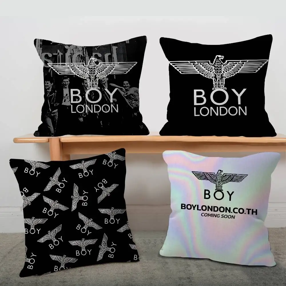 Classic B-Boy L-London Logo Personalized picture text home decorative pillows Household Gifts 45x45cm