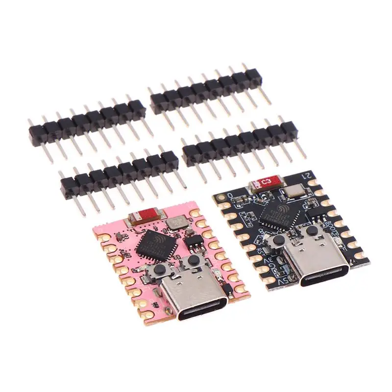 

1/2/3 шт. ESP32-C3 макетная плата 2,4 ГГц Wi-Fi Bluetooth ESP32 SuperMini плата двухъядерный микроконтроллер для Arduino