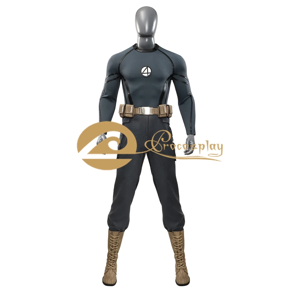 أزياء الشعلة البشرية التأثيرية جوني ستورم 2024 ملابس الفيلم للرجال لحفلات الهالوين #1