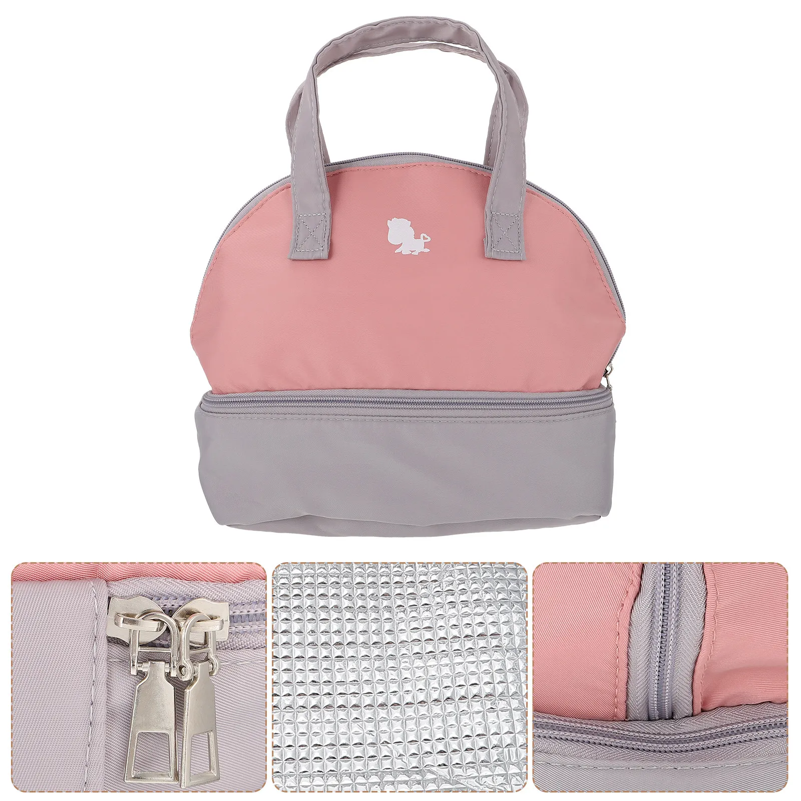 

1 шт. Термосумка для бутылочек с молоком, портативная сумка для хранения грудного молока, двухслойный термоорганайзер для сохранения температуры, охладитель для бутылочек