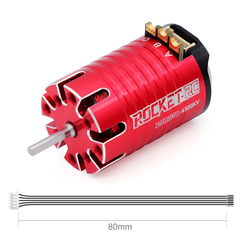 ROCKET-RC Brushless Motor for TRX4M 1/18 RC Car Off-Road Crawler Sensored Mini 2030 Upgrade Parts 3500KV 4500KV 5500KV 6800KV