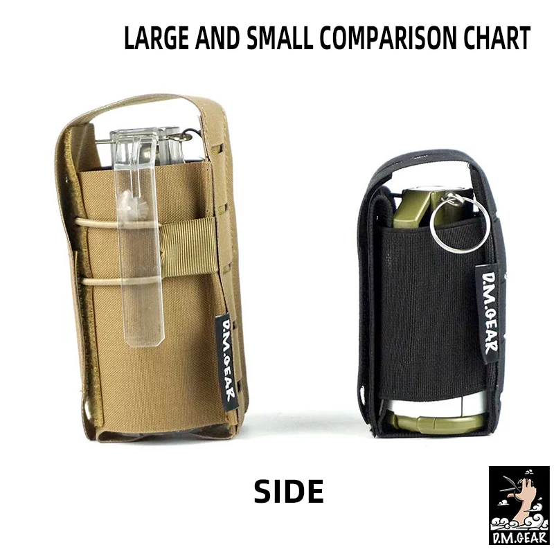 Tactical Pouch Flashbang Granada Grenade Smoke Dummy MOLLE Bag Magazine Holder Modular Hunt Airsoft Equipment Accessory Wargame