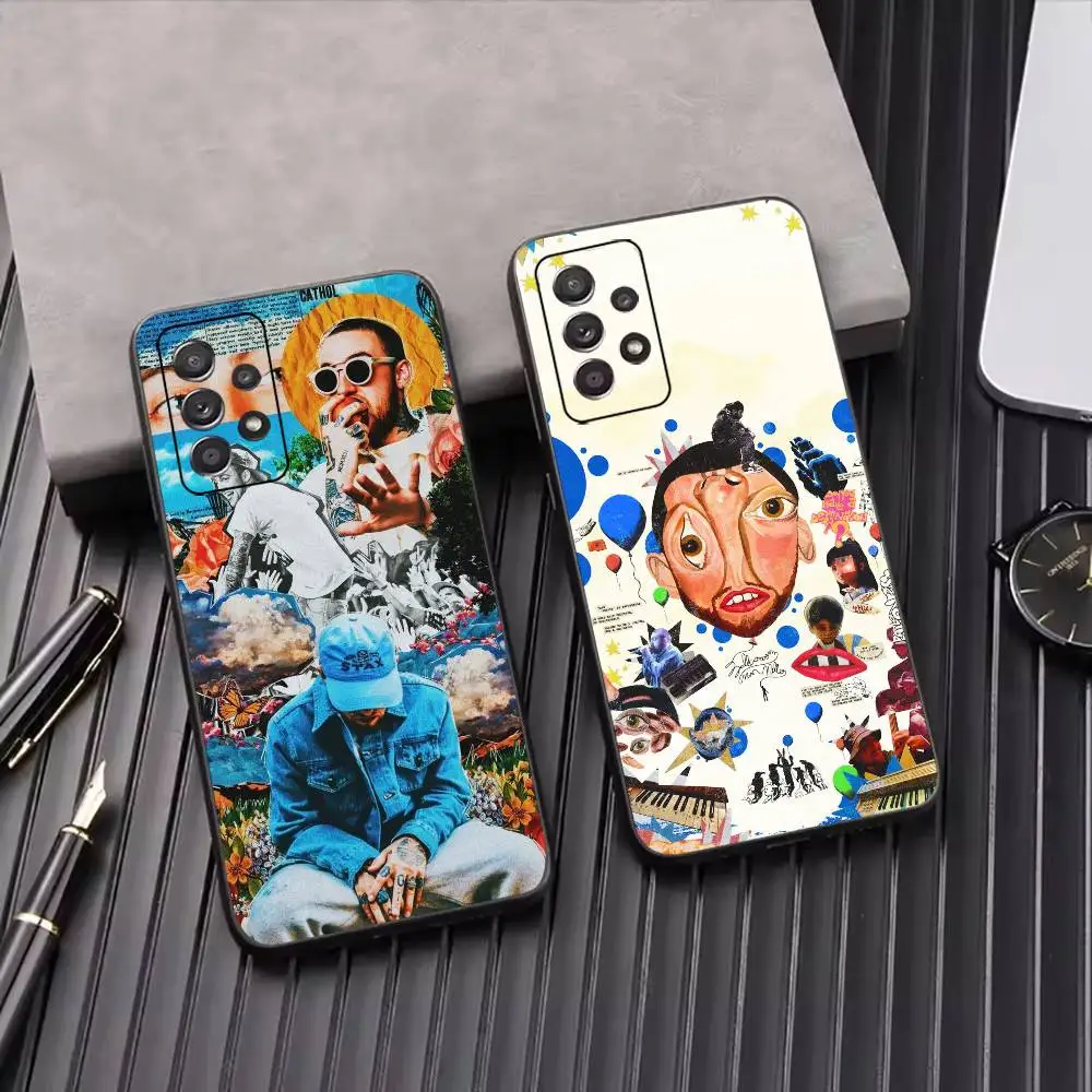 Hot Singer M-Mac M-Miller Cool Gift Phone Case For Samsung S25,S24,S21,S22,S23,S30,Ultra,S20,Plus,Fe,Soft Silicone Black Cover