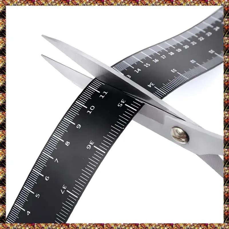 BTCL 2 قطعة 39.37 بوصة مسطرة مغناطيسية مسطرة مرنة مع بوصة وسنتيمتر شريط قياس مغناطيسي للمخارط وورش العمل