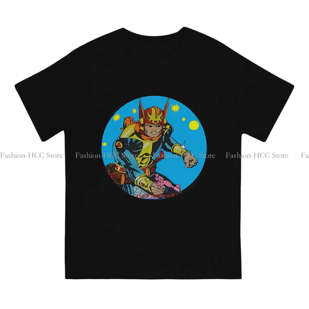 Captain Future Futuremen Polyester TShirt for Men Space Ranger Soft Casual Tee T Shirt High Quality Trendy