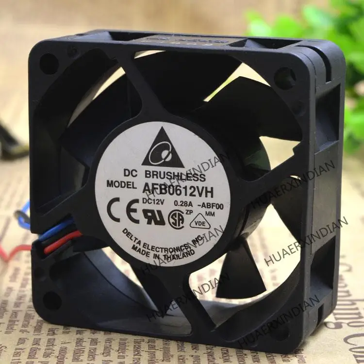 

New 6CM 6025 12V 0.30A AFB0612VH-f00 Cooling Fan Assembly Kit