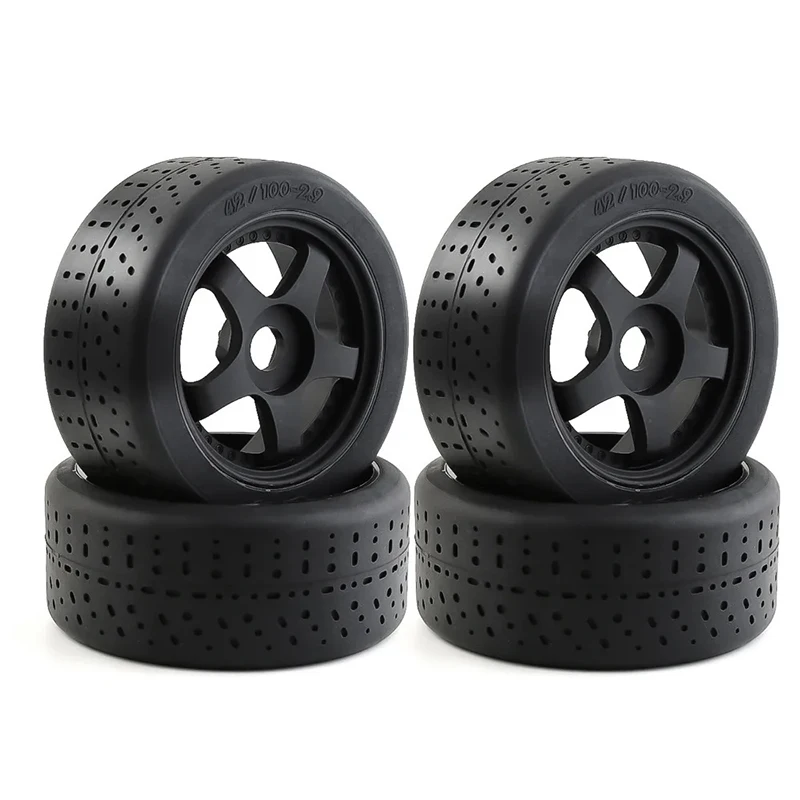 4pcs Tires RC Car Wheels Rim 17mm Hex For ARRMA INFRACTION 6S LIMITLESS 1/7 RC Car tyres Repair DIY Replacement Accessories