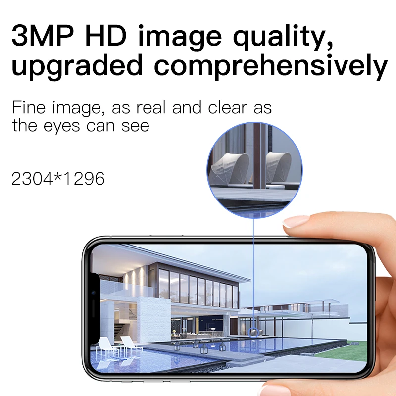 Vstarcam New 3MP Wireless Video Surveillance Led IP Camera Night Vision Waterproof  Security Protection Smart Home Phone APP