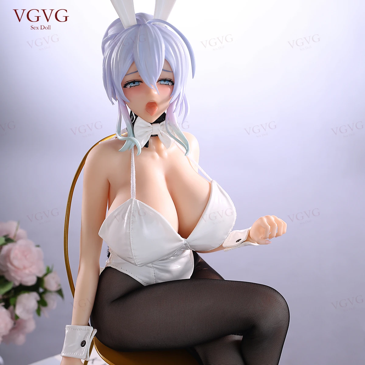 Japanese Anime Sex Doll Digital Character Realistic Female Body Boobs Ass Metal Skeleton Vagina Pussy Male Masturbation