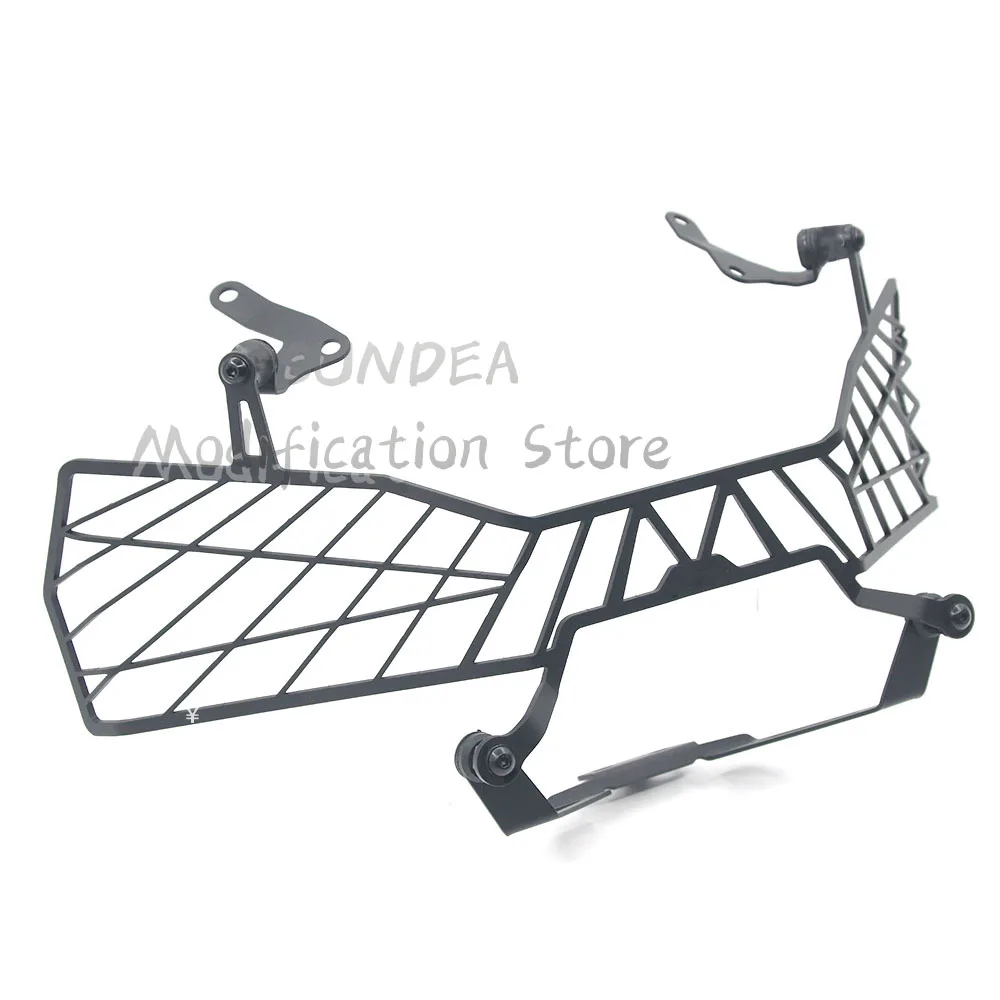 

New For CF 800MT-X 800MTX Motorcycle Front Fairing Headlight Head Light Lamp Net Protection Grille Guard Cover Mesh Lampshad