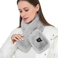 Heated Scarf Neck Heating Pad Three Temp USB Heated Soft Warm Scarf Portable Electric Temperature Control Heating Pad Heat Scarf