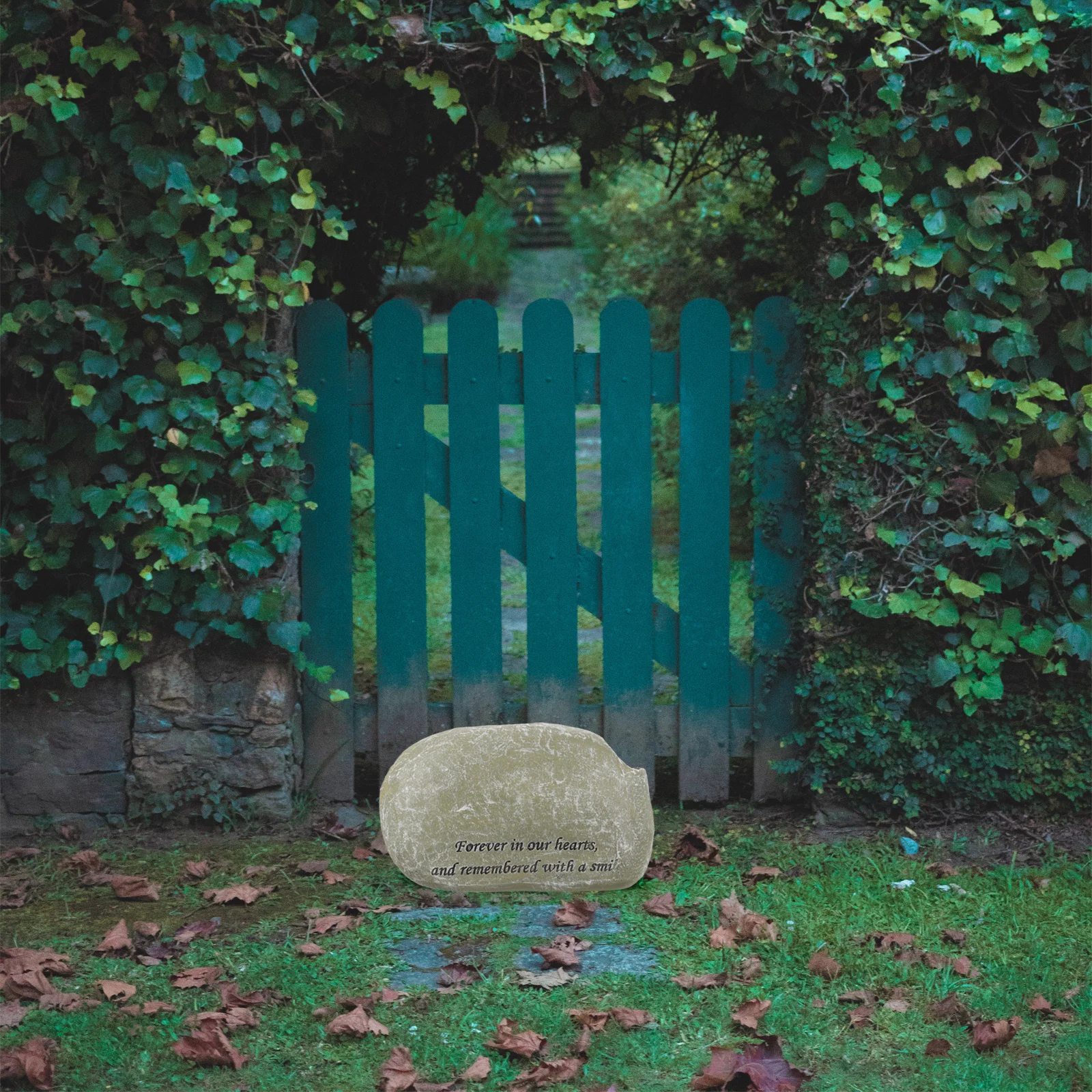 

Durable Pet Memorial Stone Resin Tombstone Dog Cat Grave Marker Indoor Outdoor Pet Memorial Stones Resin Tombstone