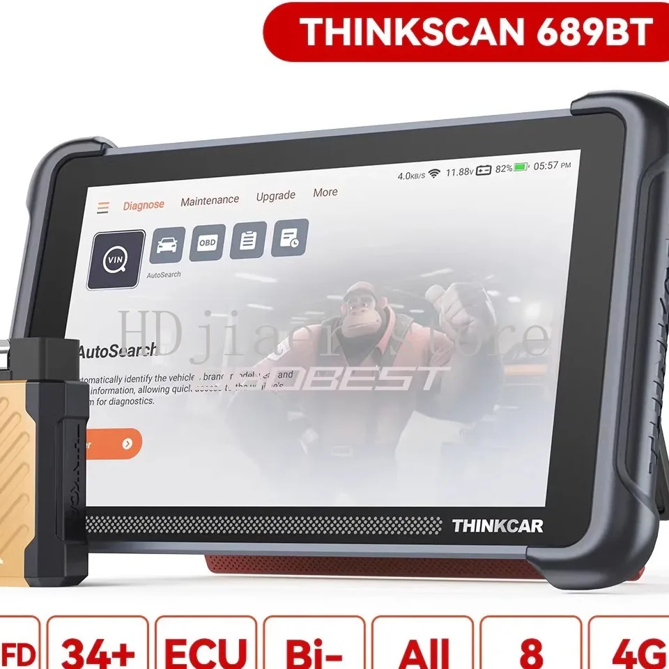 

THIKSCAN 689BT Professional Car Diagnostic CANFD DOIP