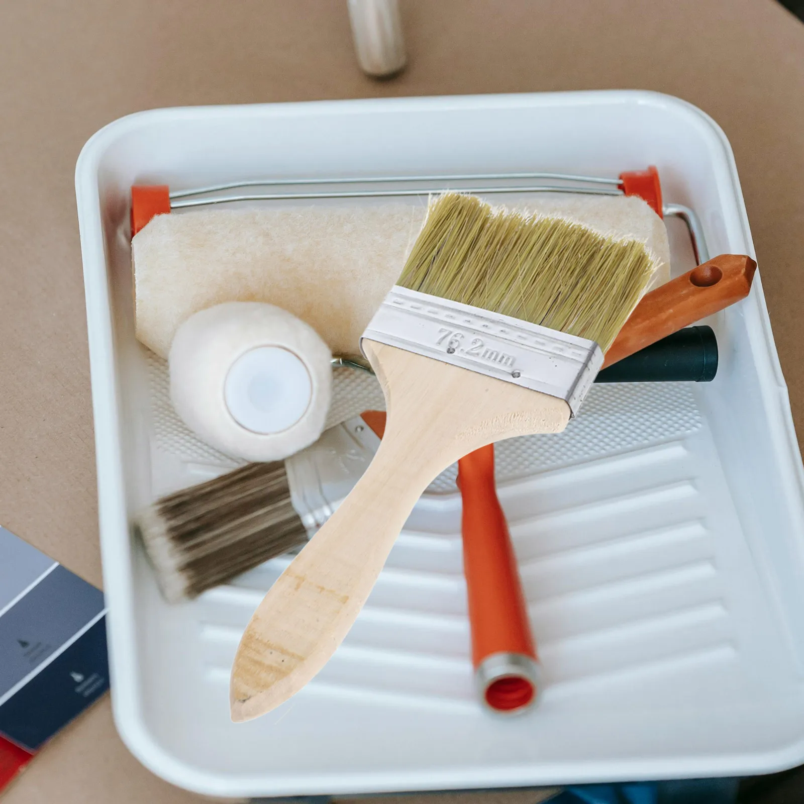 

10pcs Paint Brush Set Flat Tip For Watercolor Acrylic Oil Art Student Supplies Portable Wood Hand Painting Brush Kit Pigment