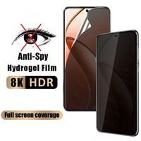 Privacy Hydrogel Film For Xiaomi Black Shark 3 Pro A2 Max 2 Anti-Spy Screen Protector For Redmi 4X Note 2 3 5 4X 6 Pro